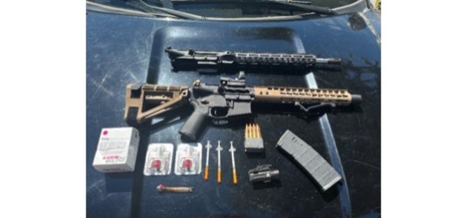 Madera Police Reportedly Find Man Passed Out in Vehicle with Unregistered Weapons