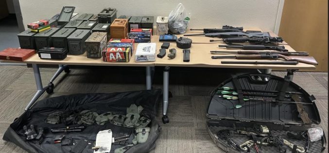 Monterey County Sheriff’s Office Seizes Additional Firearms After Animal Cruelty Arrest, Bail Raised to $1 Million