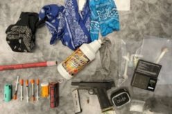 Warrant search leads to discovery of illegal firearm