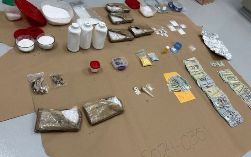 Suspected Drug Trafficker Arrested, Large Quantity of Illicit Drugs Seized