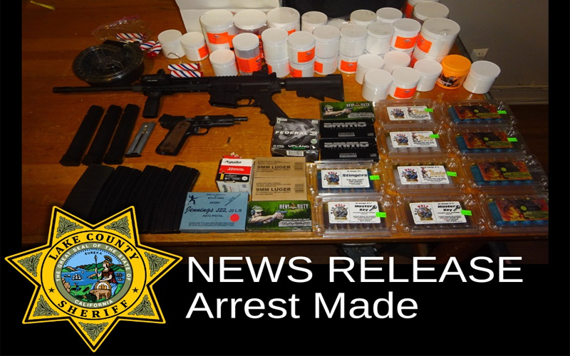 Clearlake Man Arrested for Illegal Weapons, Explosives, and Animal Cruelty Following Dog Fight Investigation