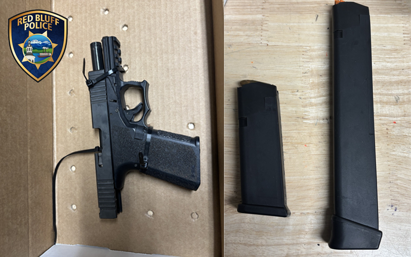 14-Year-Old Arrested in Tehama County for Possession of Ghost Gun and High-Capacity Magazine