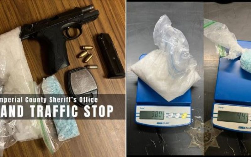 North County Deputy Arrests Suspect for Drug and Firearm Offenses Following Traffic Stop in Niland