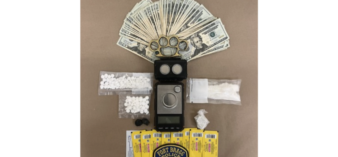 Fort Bragg Police Arrest Man for Alleged Possession of Narcotics for Sale