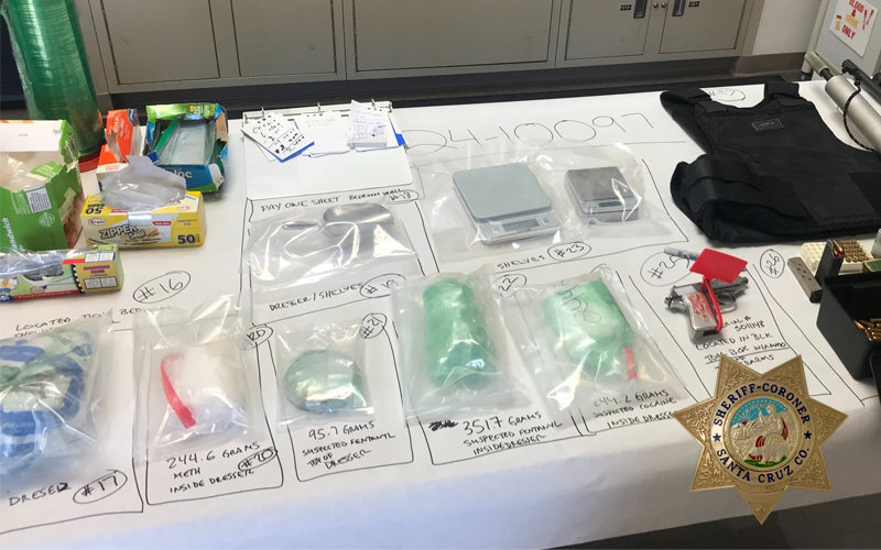 Santa Cruz County Fentanyl Crisis Response Team Leads Major Narcotics Trafficking Arrest