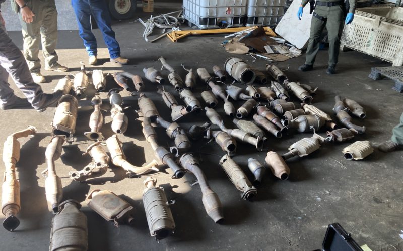 Merced County Detectives Find Stolen Copper Wire, Catalytic Converters at Local Business