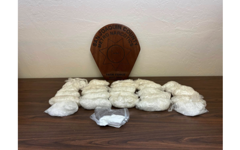 Authorities Reportedly Seize 25 Pounds of Methamphetamine in Drug Trafficking Investigation