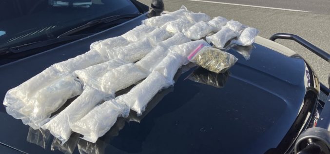 Siskiyou County Deputies Find 25 Pounds of Methamphetamine During Traffic Stop