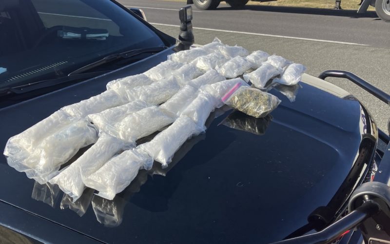 Siskiyou County Deputies Find 25 Pounds of Methamphetamine During Traffic Stop