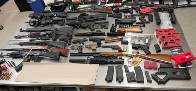 San Jose Police Reportedly Discover Cache of Privately Made Weapons During Domestic Violence Call